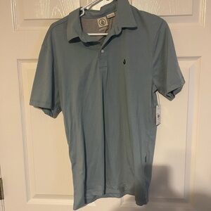 Volcom men’s medium blue polo shirt. Brand new with tags. Super soft material.